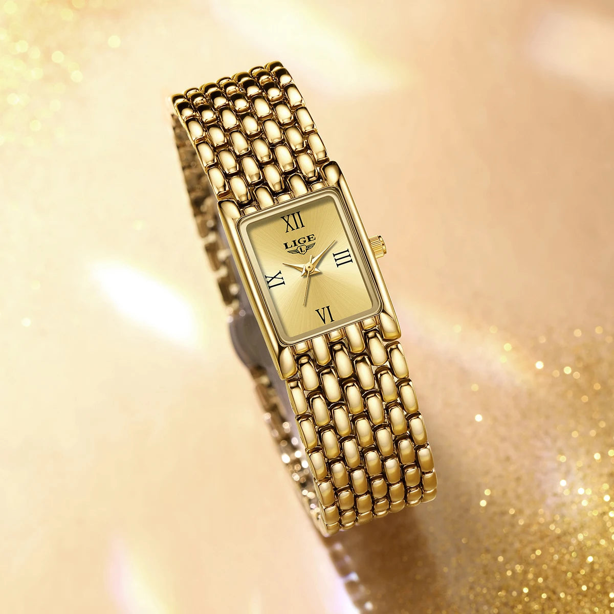 LIGE Gold Watch for Women