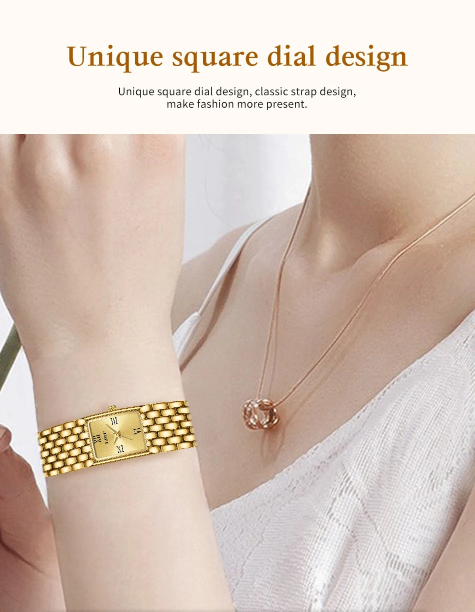 LIGE Gold Watch for Women