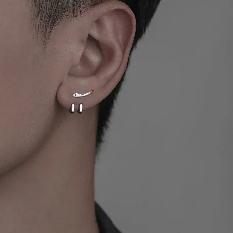 trendy men's earrings
