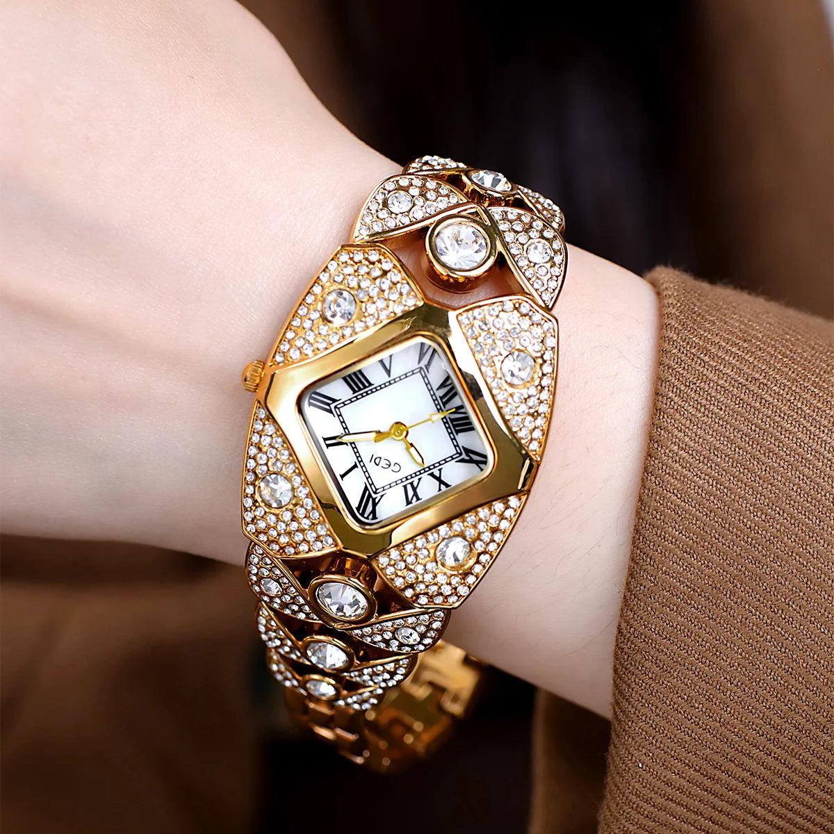 Ladies Diamond Bracelet Watch