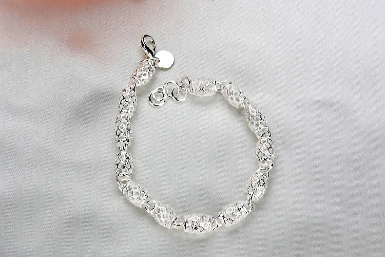 Sterling Silver Bracelet Zirconia