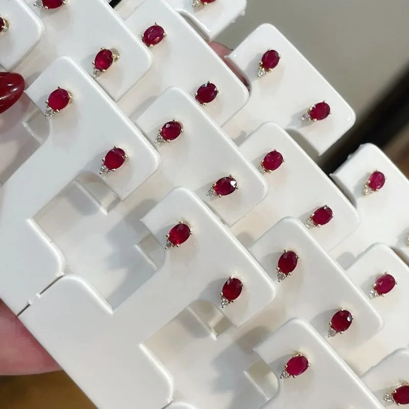 Classics ruby earings