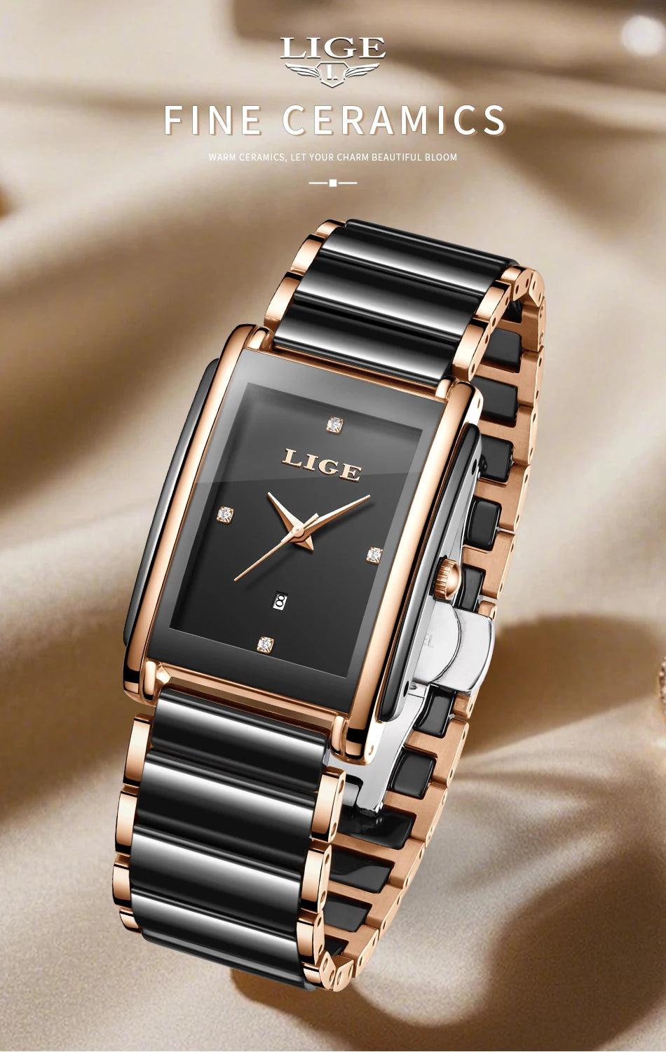 LIGE Elegant Watch for Women
