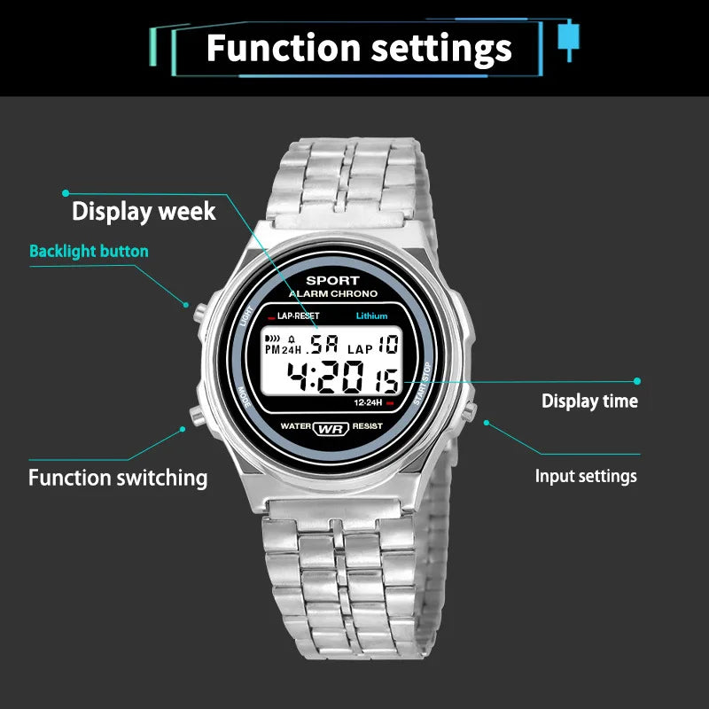 Elegant Digital Watch For Women