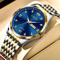 LIGE New Ladies Waterproof Watches Fashion Business Diamond Bracelet Watch For Women Simple Casual Luminous Quartz Chronograph