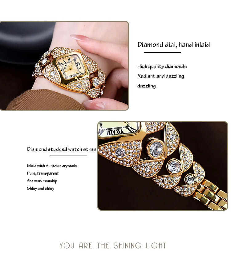 Ladies Diamond Bracelet Watch