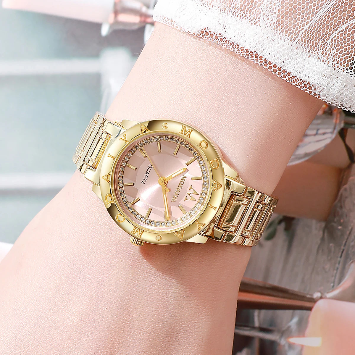 Luxury Gold/Silver Women's Watch
