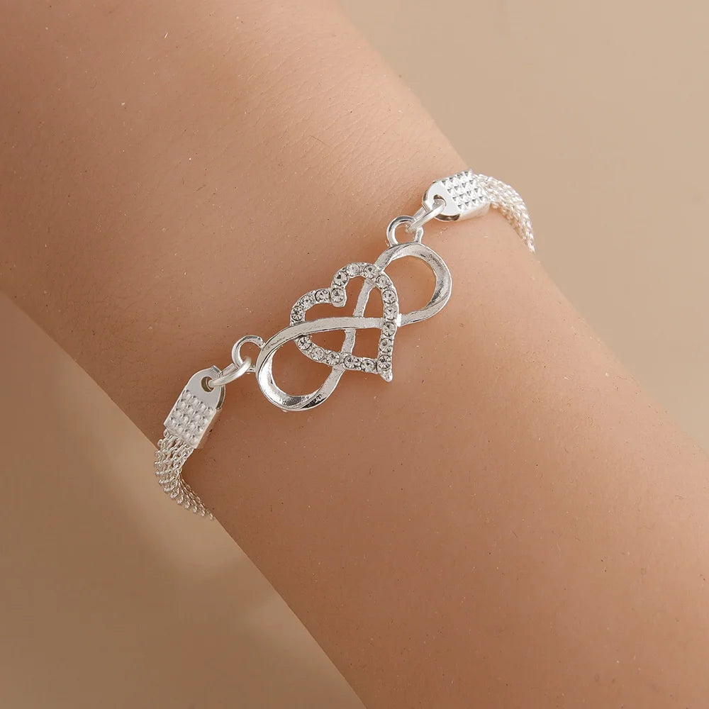 Handmade Braided Mesh Chain Faith Bracelet For Men and Women