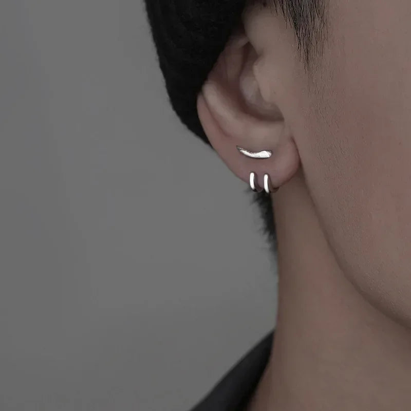 trendy men's earrings