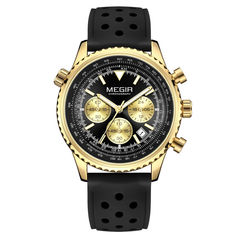 MEGIR Brand Original Luxury Fashion Watch for Men