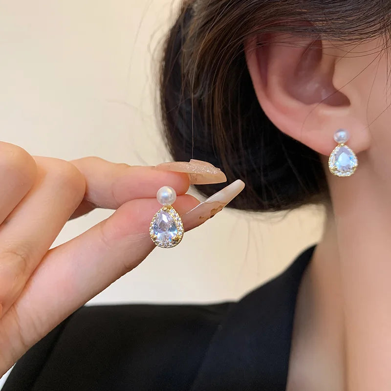 2023 New Fashion Trend Unique Design Elegant Delicate Geometric Round Earrings For Women Jewelry Wedding Party Premium Gifts