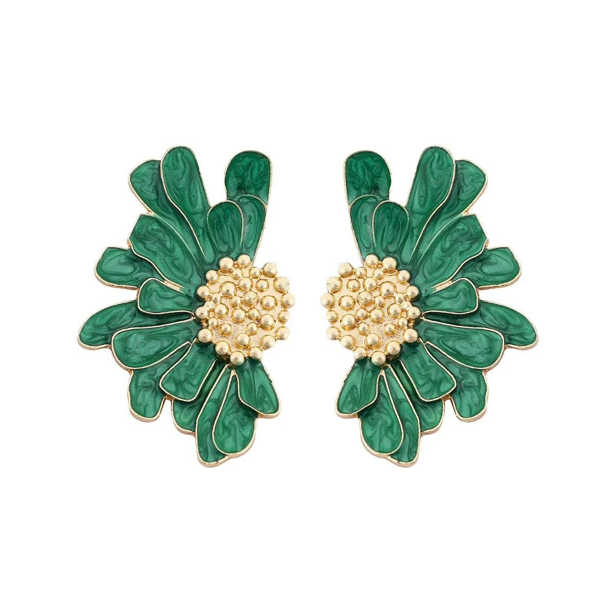 2PC Women's Fashion Flower Earrings Jewelry Accessories Suitable for Date, Party, Festival Gifts