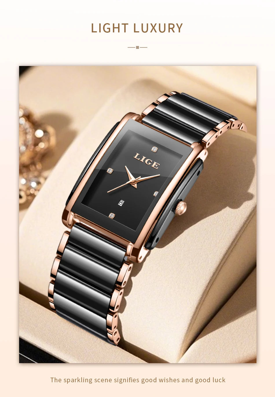 LIGE Elegant Watch for Women