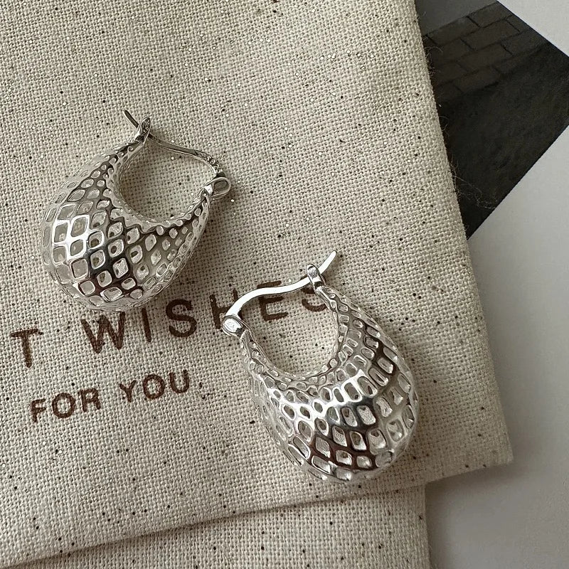 Sterling Silver Vintage Earrings For Women