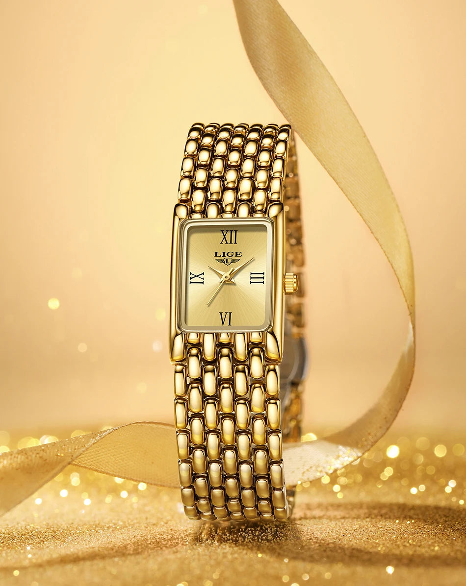 LIGE Gold Watch for Women