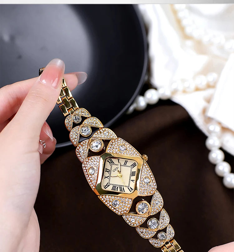 Ladies Diamond Bracelet Watch