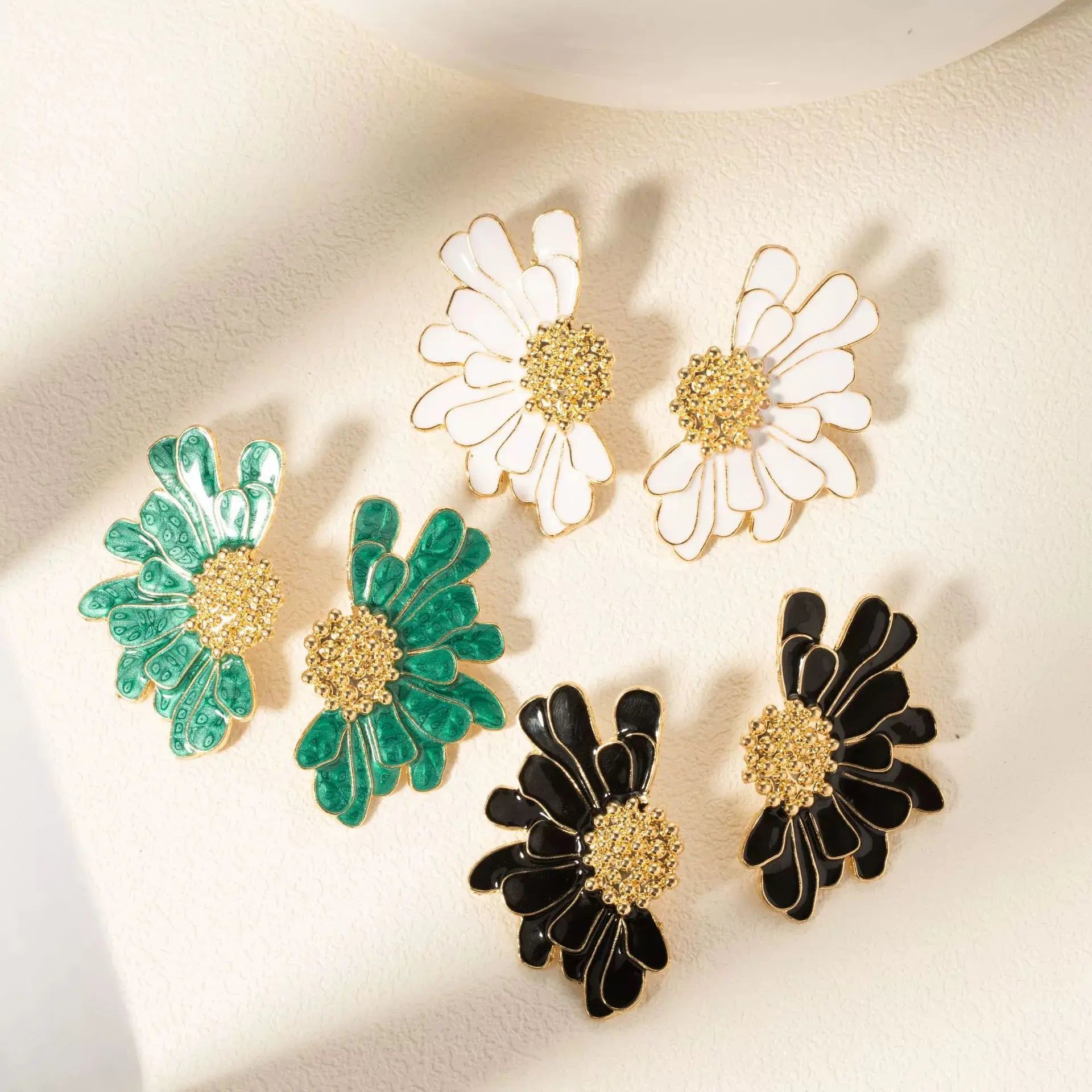 2PC Women's Fashion Flower Earrings Jewelry Accessories Suitable for Date, Party, Festival Gifts