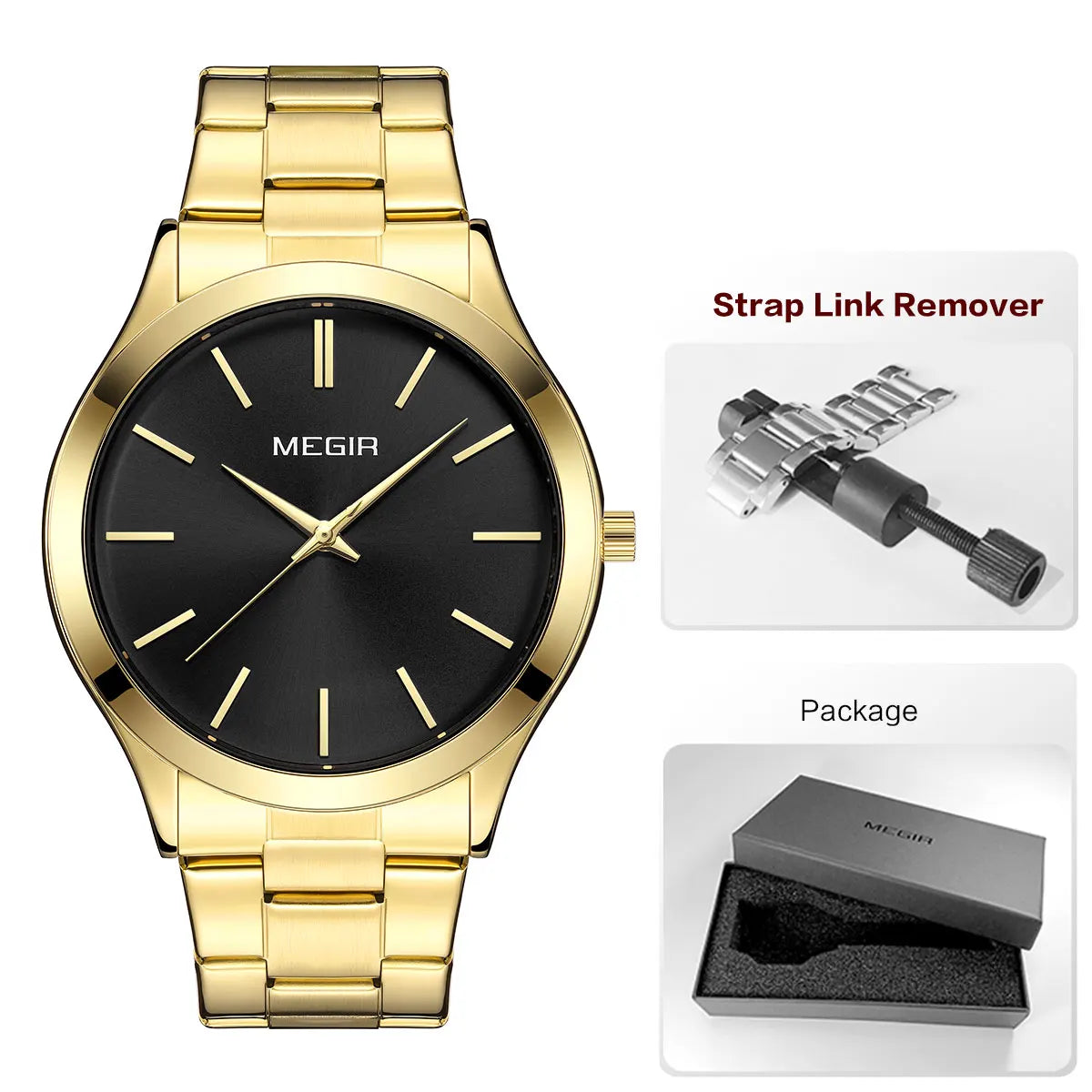 MEGIR Simple Watch for Men