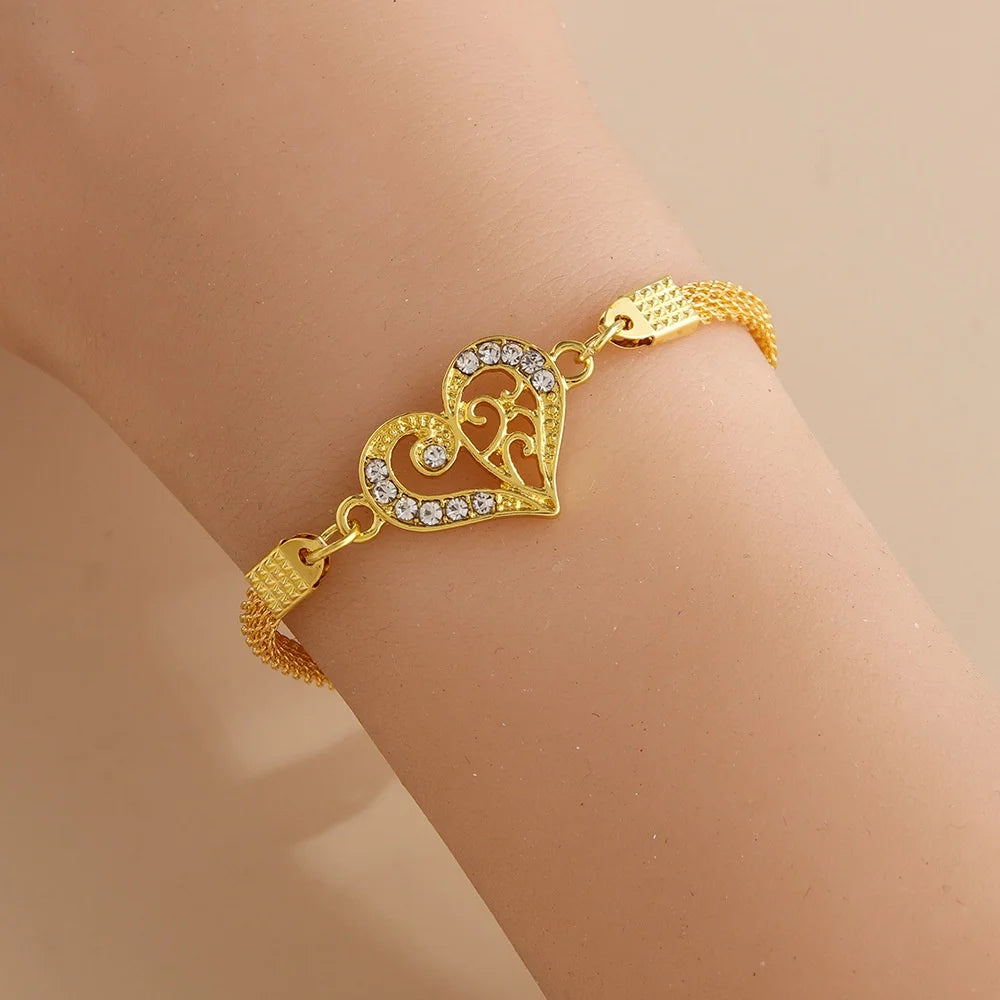Handmade Braided Mesh Chain Faith Bracelet For Men and Women