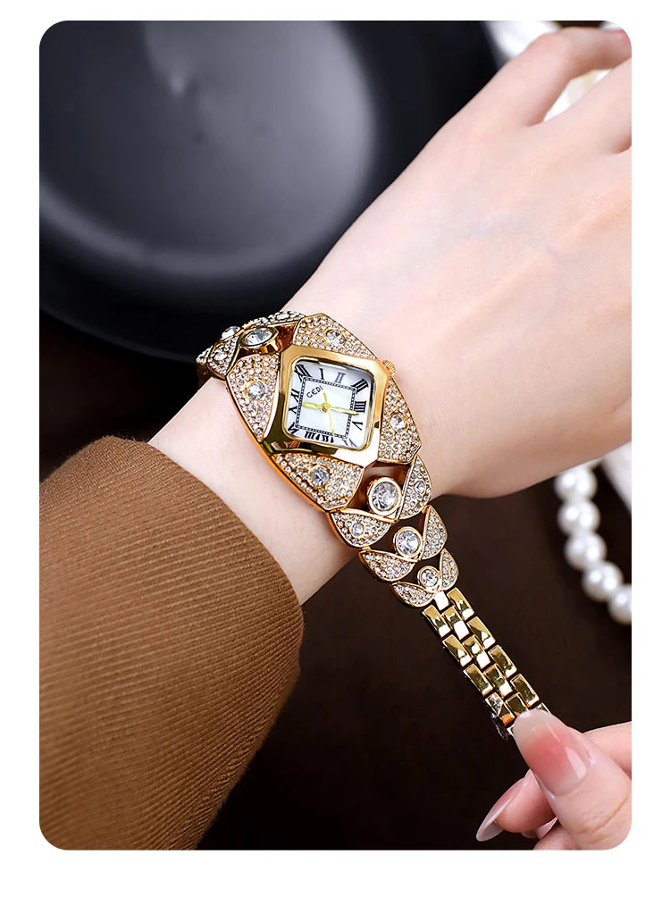 Ladies Diamond Bracelet Watch