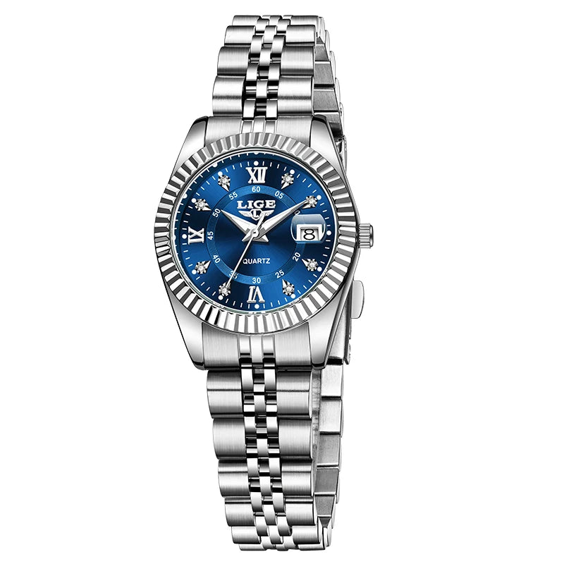 LIGE Luxury Watch For Women