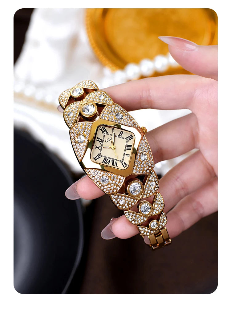 Ladies Diamond Bracelet Watch