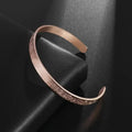 Islamic Ayatul Kursi Cuff Bracelet