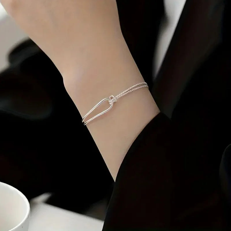 Minimalist Geometric Bracelet Women