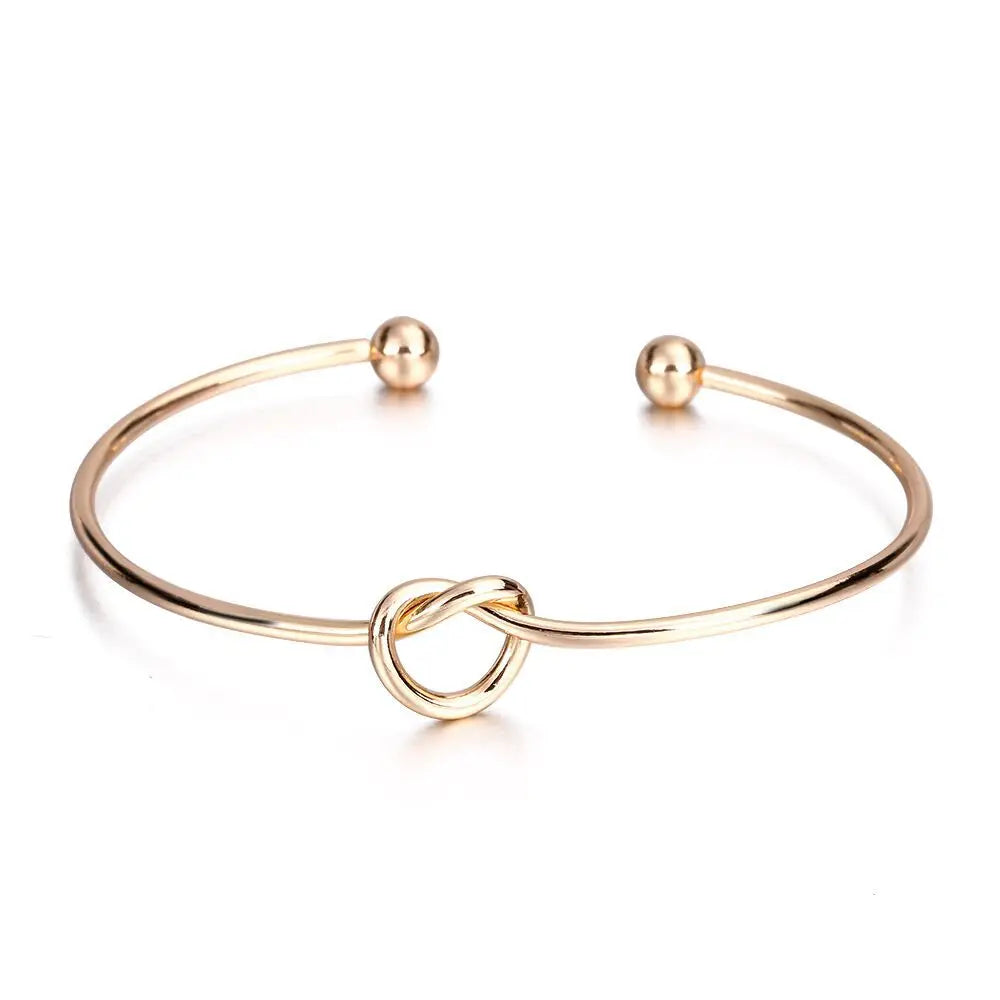 Stainless Steel Bracelets Vintage Twist for Women