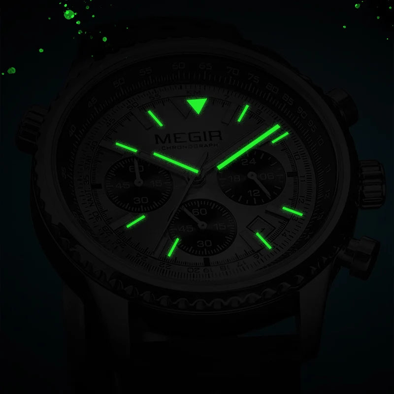 MEGIR Brand Original Luxury Fashion Watch for Men