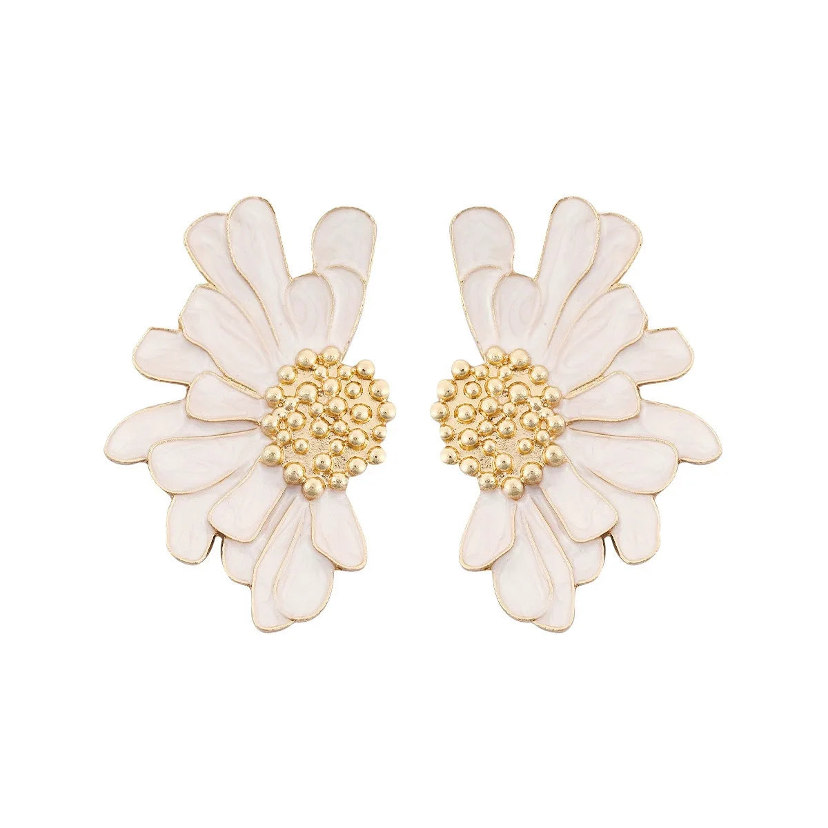 2PC Women's Fashion Flower Earrings Jewelry Accessories Suitable for Date, Party, Festival Gifts