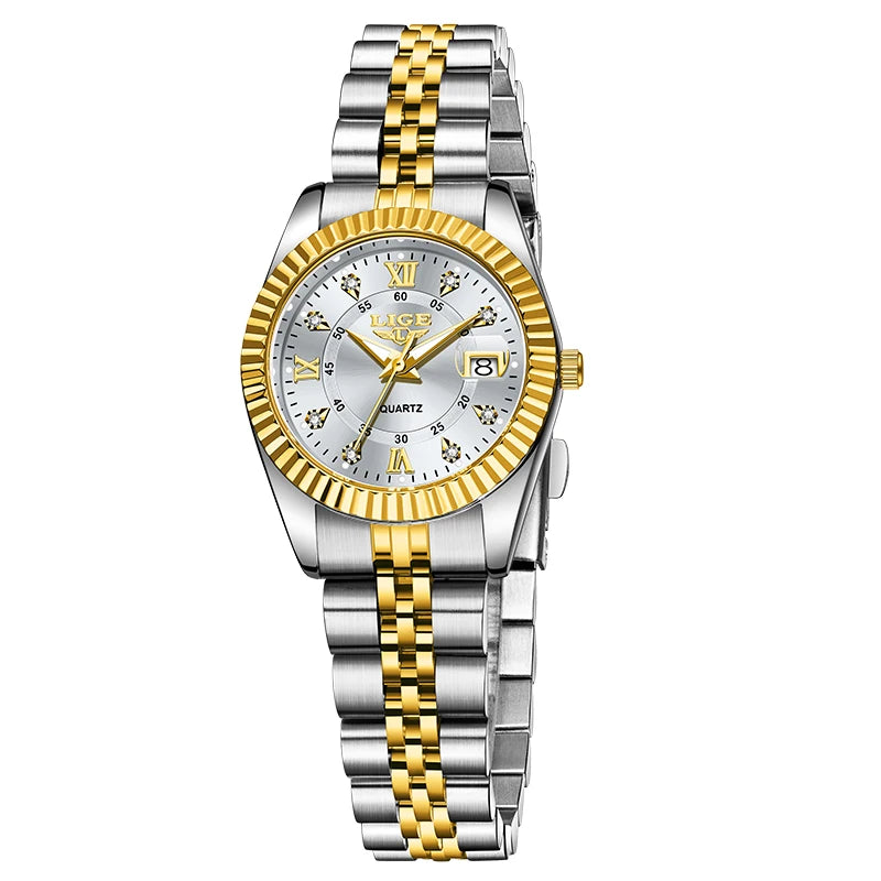 LIGE Luxury Watch For Women