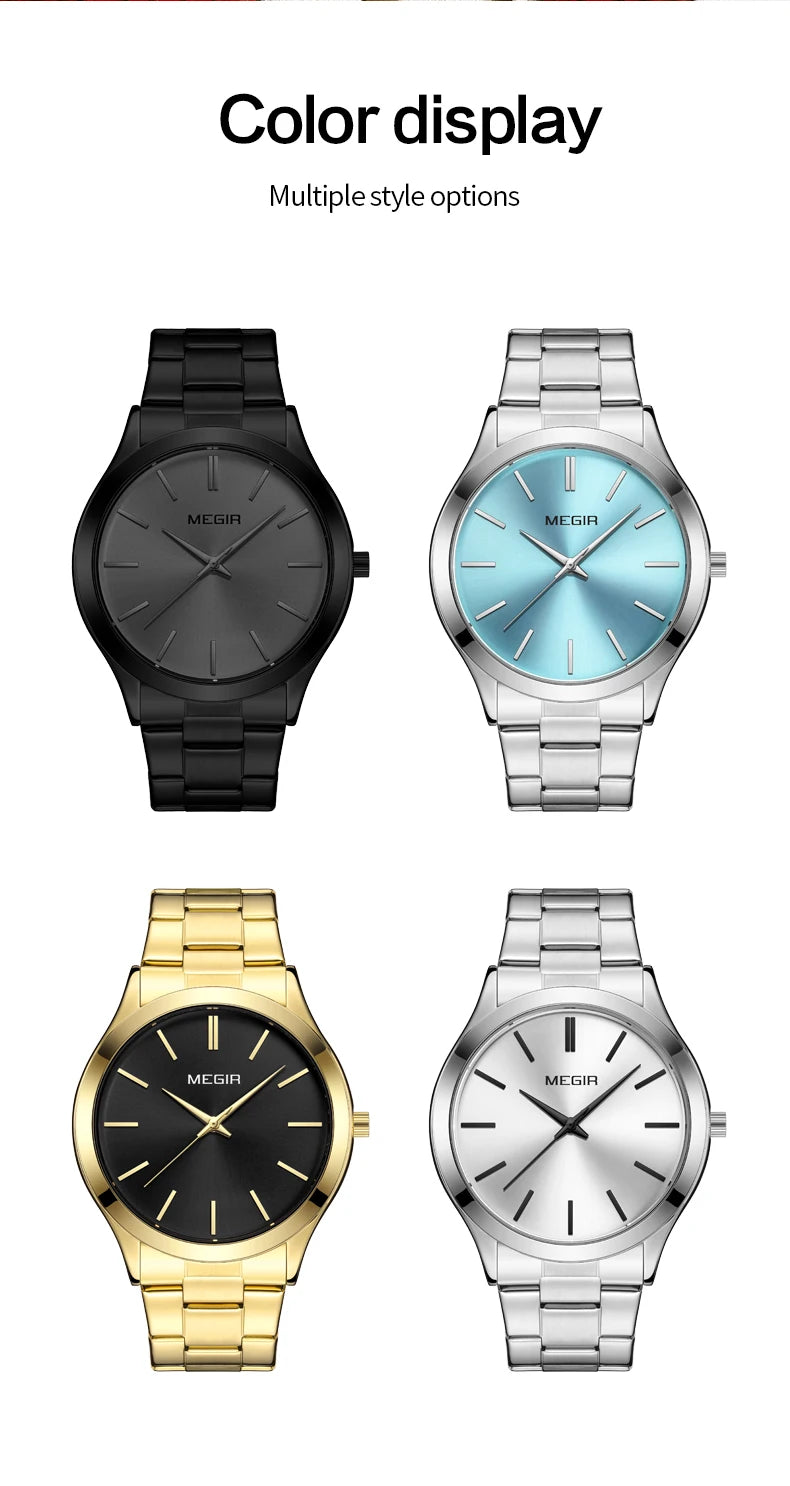 MEGIR Simple Watch for Men