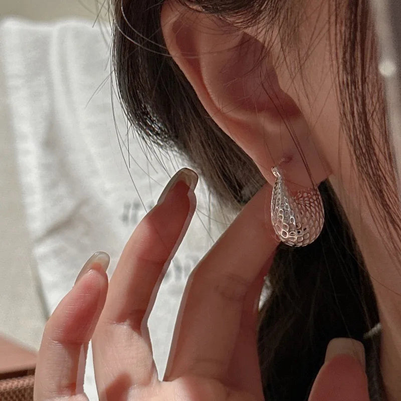 Sterling Silver Vintage Earrings For Women