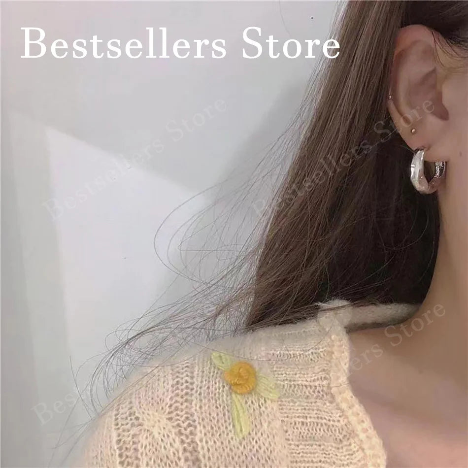 Sterling Silver, Gold/Silver Stud Earrings for Women