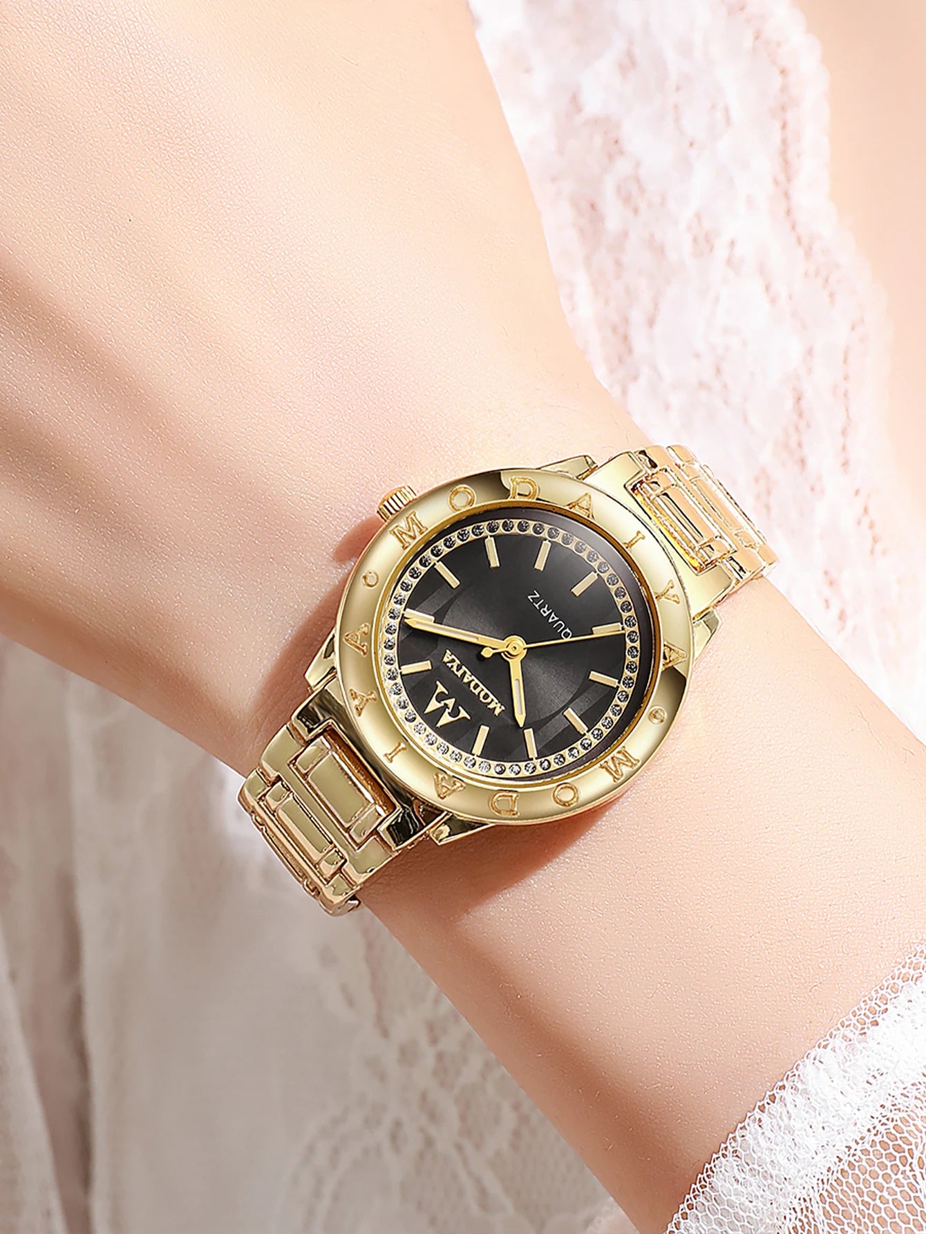 Luxury Gold/Silver Women's Watch
