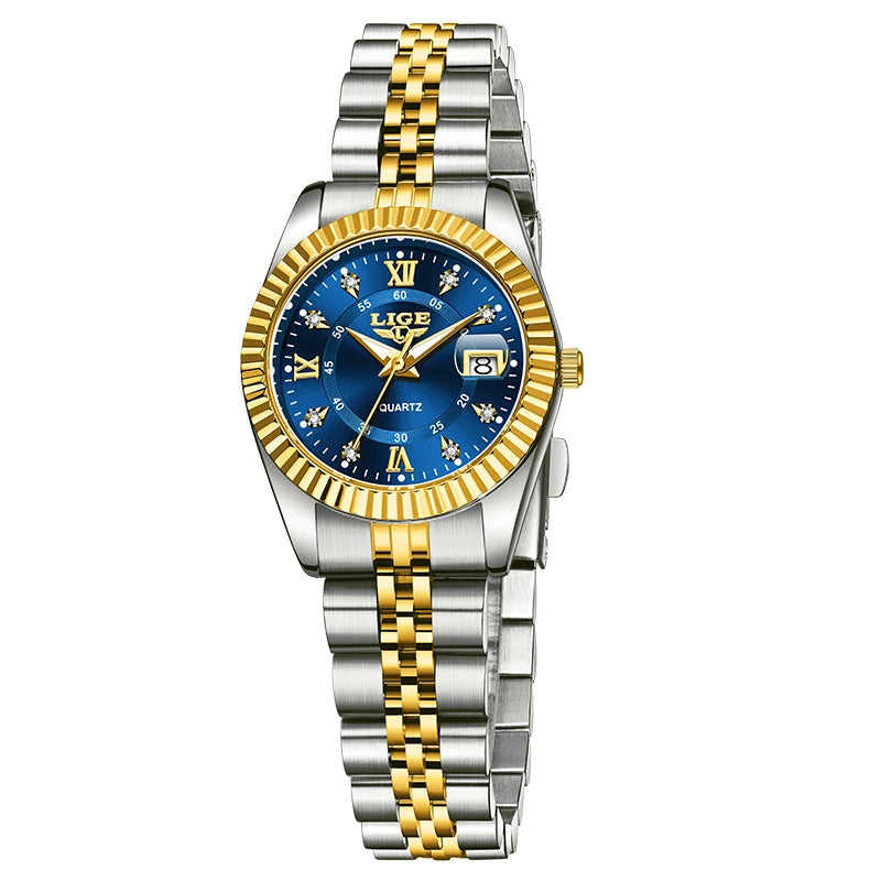 LIGE Luxury Watch For Women