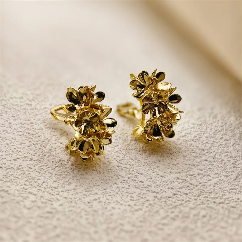 3.5 Cm Big Ball No Pierced Earclips