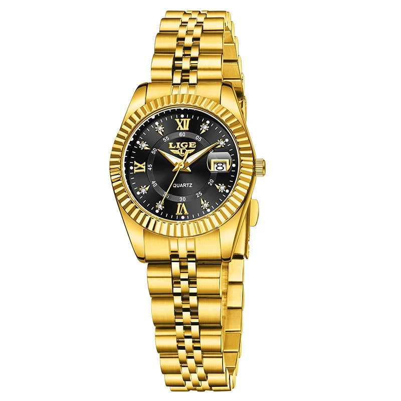 LIGE Luxury Watch For Women