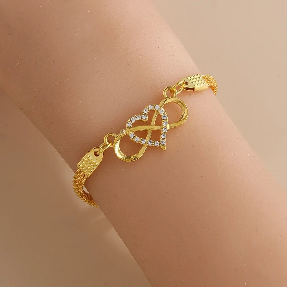 Handmade Braided Mesh Chain Faith Bracelet For Men and Women