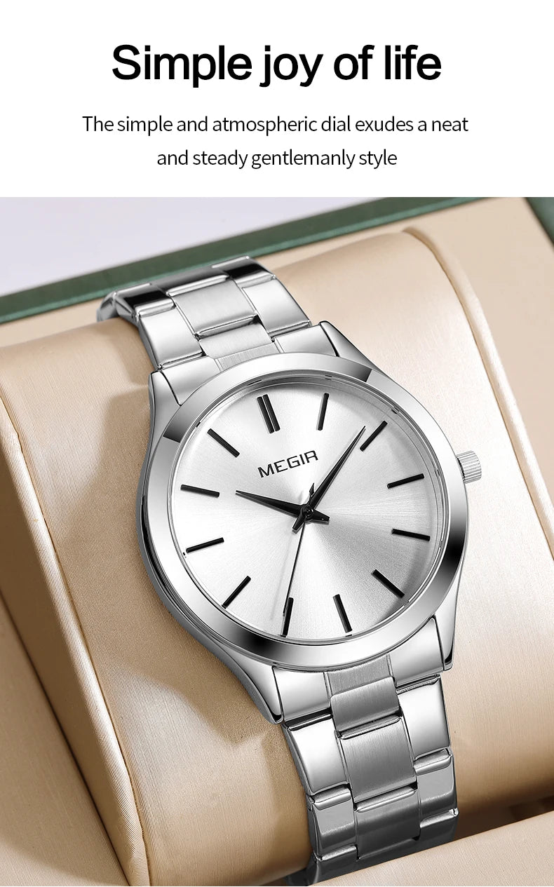 MEGIR Simple Watch for Men