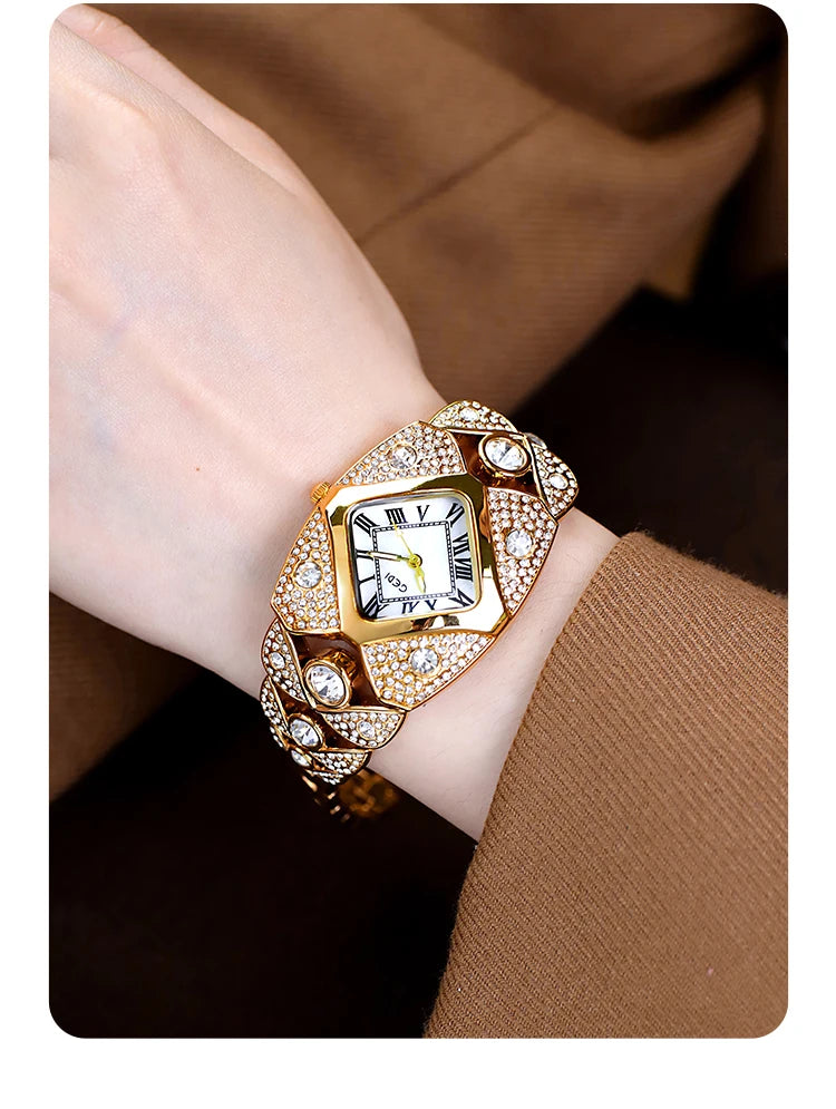 Ladies Diamond Bracelet Watch