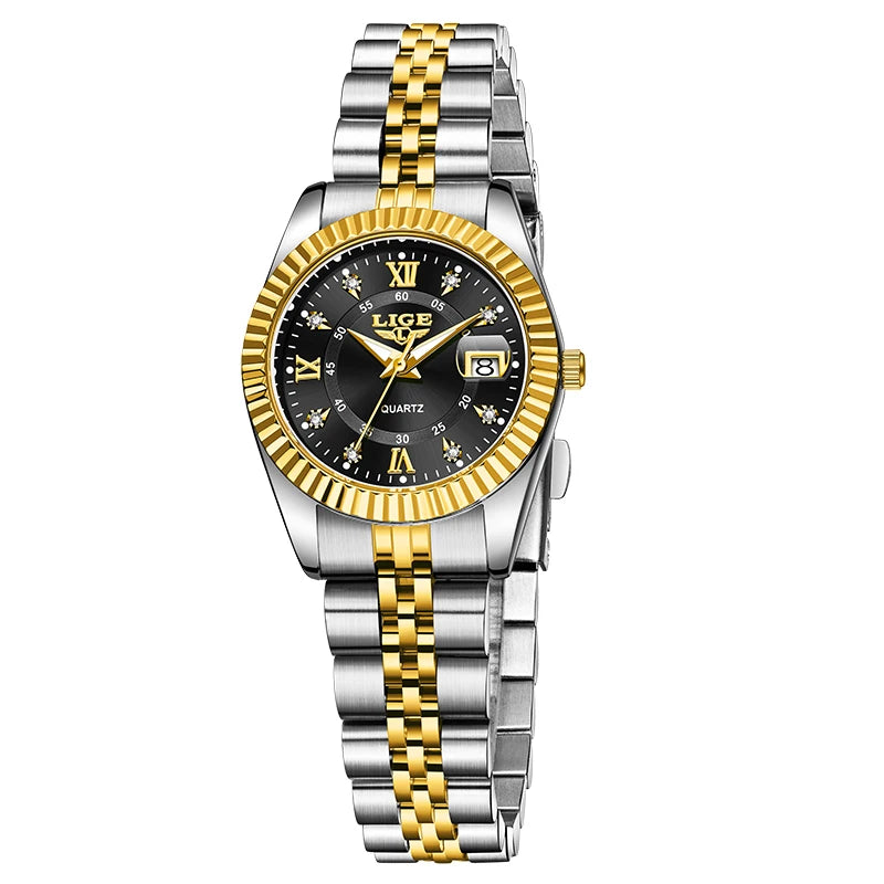 LIGE Luxury Watch For Women