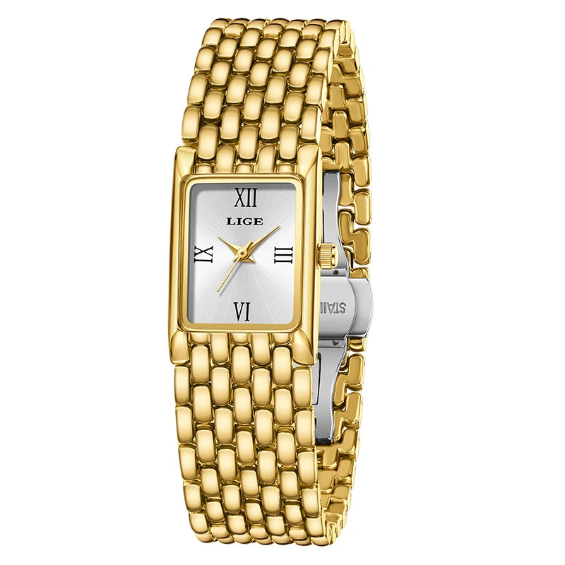 LIGE Gold Watch for Women