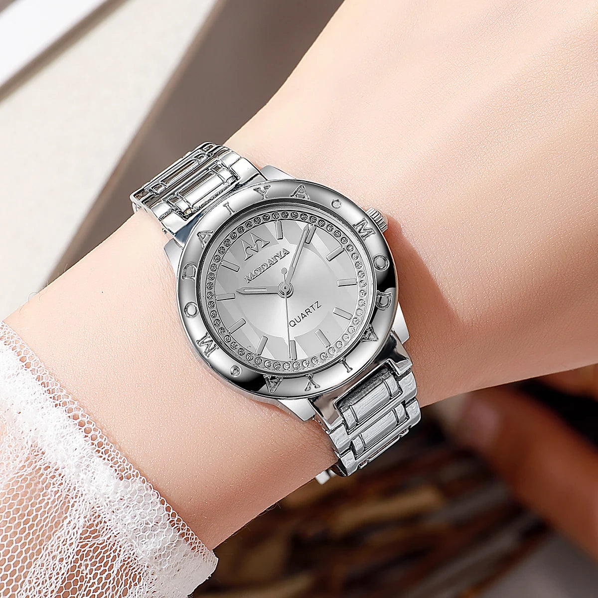 Luxury Gold/Silver Women's Watch