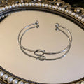 Stainless Steel Bracelets Vintage Twist for Women