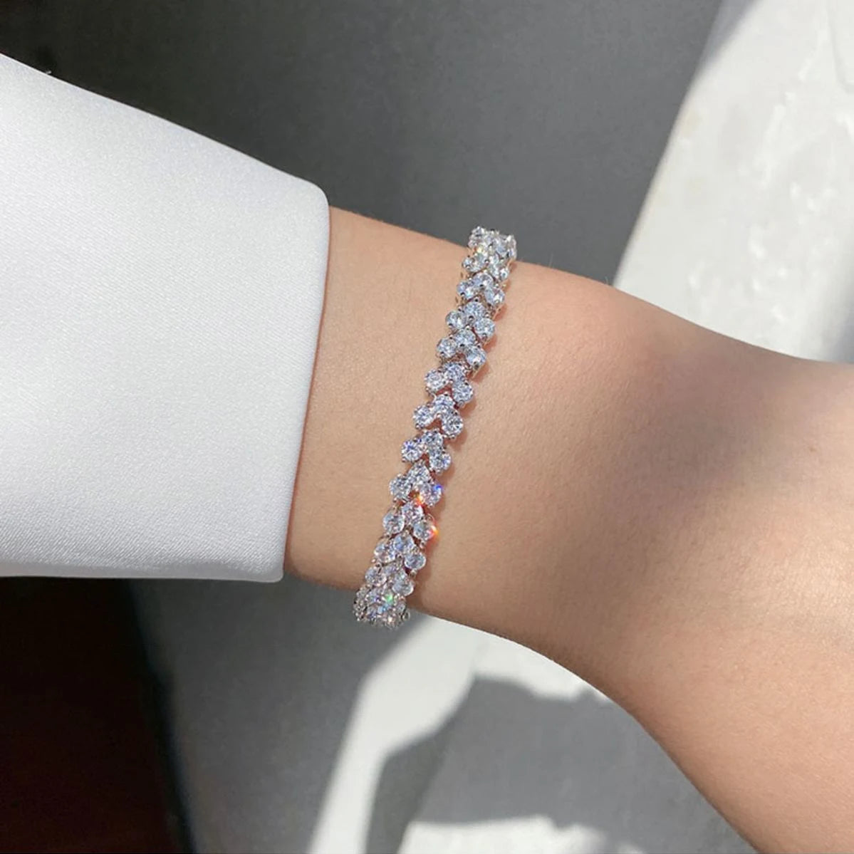 Wedding Tennis Bracelet For Women