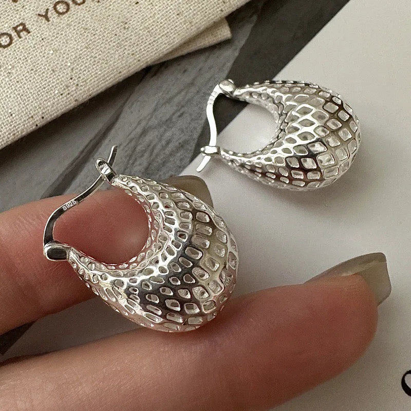 Sterling Silver Vintage Earrings For Women